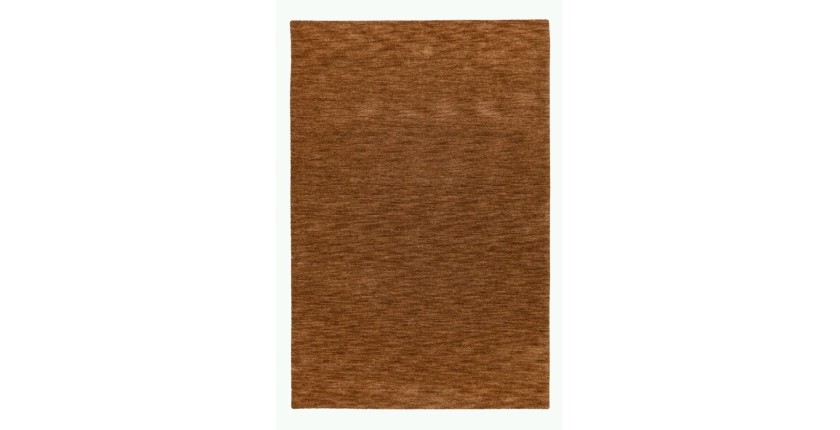 Tapis 170x120cm, design C007Y coloris camel - Confort et élégance pour votre intérieur