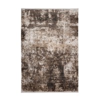 Tapis 150x80cm, design C309E coloris ivoire - Confort et élégance pour votre intérieur