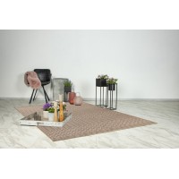 Tapis 150x80cm, design C103A coloris naturel - Confort et élégance pour votre intérieur