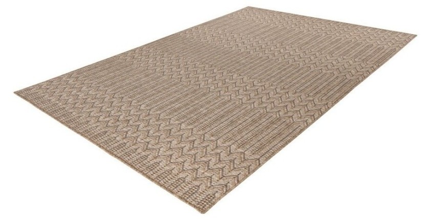 Tapis 290x200cm, design C103A coloris naturel - Confort et élégance pour votre intérieur