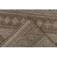 Tapis 170x120cm, design C203A coloris naturel - Confort et élégance pour votre intérieur