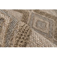 Tapis 290x200cm, design C203A coloris naturel - Confort et élégance pour votre intérieur