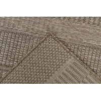 Tapis 150x80cm, design C303A coloris naturel - Confort et élégance pour votre intérieur