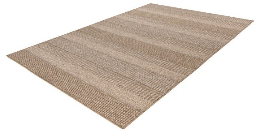 Tapis 170x120cm, design C303A coloris naturel - Confort et élégance pour votre intérieur