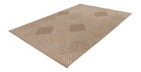 Tapis 150x80cm, design C403A coloris naturel - Confort et élégance pour votre intérieur