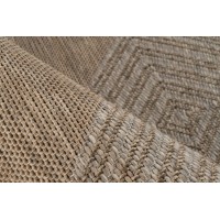 Tapis 230x160cm, design C403A coloris naturel - Confort et élégance pour votre intérieur