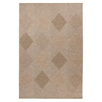 Tapis 230x160cm, design C403A coloris naturel - Confort et élégance pour votre intérieur