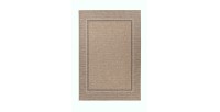 Tapis 170x120cm, design C503A coloris naturel - Confort et élégance pour votre intérieur