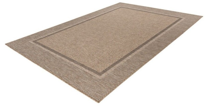 Tapis 230x160cm, design C503A coloris naturel - Confort et élégance pour votre intérieur