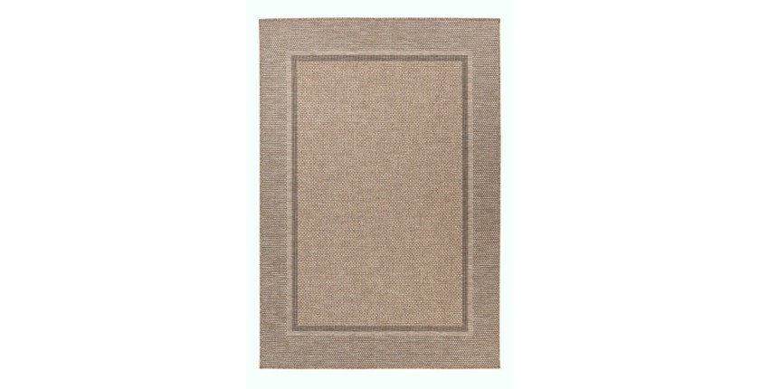 Tapis 230x160cm, design C503A coloris naturel - Confort et élégance pour votre intérieur