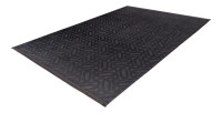 Tapis 160x120cm, design D012A coloris graphite - Confort et élégance pour votre intérieur