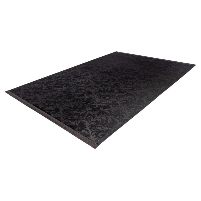 Tapis 280x80cm, design D112A coloris graphite - Confort et élégance pour votre intérieur