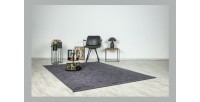 Tapis 160x120cm, design D112A coloris graphite - Confort et élégance pour votre intérieur