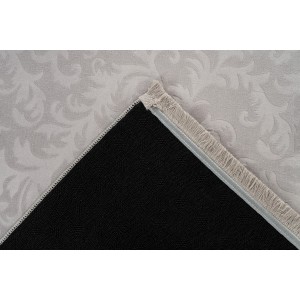 Tapis 140x80cm, design D112A coloris gris - Confort et élégance pour votre intérieur