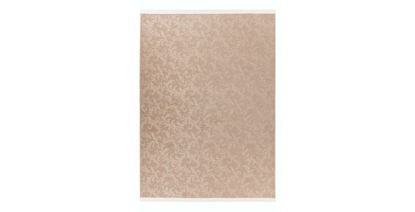 Tapis 140x80cm, design D112A coloris taupe - Confort et élégance pour votre intérieur