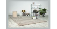 Tapis 150x80cm, design D005M coloris beige - Confort et élégance pour votre intérieur