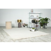 Tapis 150x80, design D005M coloris ivoire - Confort et élégance pour votre intérieur