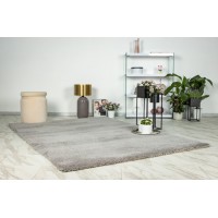 Tapis 150x80cm, design D005M coloris argent - Confort et élégance pour votre intérieur