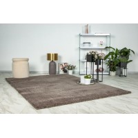 Tapis 150x80cm, design D005M coloris taupe - Confort et élégance pour votre intérieur