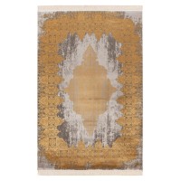 Tapis 150x80cm, design E109E coloris doré - Confort et élégance pour votre intérieur