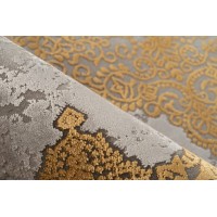 Tapis 290x200cm, design E109E coloris doré - Confort et élégance pour votre intérieur