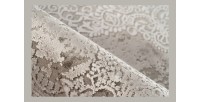 Tapis 170x120cm, design E109E coloris argent - Confort et élégance pour votre intérieur