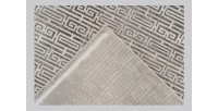 Tapis 290x200cm, design E209E coloris argent - Confort et élégance pour votre intérieur