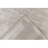 Tapis 150x80cm, design E309E coloris argent - Confort et élégance pour votre intérieur