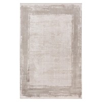 Tapis 170x120cm, design E309E coloris argent - Confort et élégance pour votre intérieur