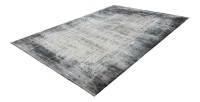 Tapis 170x120cm, design E109E coloris argent - Confort et élégance pour votre intérieur