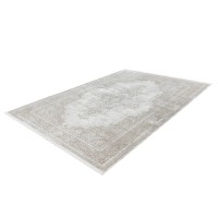 Tapis 150x80cm, design E209E coloris crème - Confort et élégance pour votre intérieur