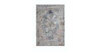 Tapis 170x120cm, design E209E coloris argent - Confort et élégance pour votre intérieur