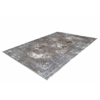 Tapis 330x240cm, design E209E coloris argent - Confort et élégance pour votre intérieur