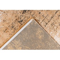 Tapis 290x200cm, design E409E coloris doré - Confort et élégance pour votre intérieur