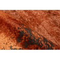 Tapis 150x80cm, design E509E coloris terracotta - Confort et élégance pour votre intérieur