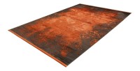 Tapis 170x120cm, design E509E coloris terracotta - Confort et élégance pour votre intérieur