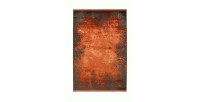 Tapis 330x240cm, design E509E coloris terracotta - Confort et élégance pour votre intérieur