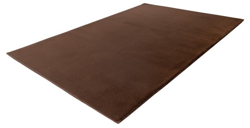 Tapis 150x80cm, design E005N coloris brun - Confort et élégance pour votre intérieur