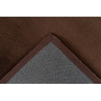 Tapis 150x80cm, design E005N coloris brun - Confort et élégance pour votre intérieur