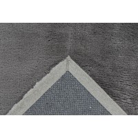 Tapis 110x60cm, design E005N coloris gris - Confort et élégance pour votre intérieur