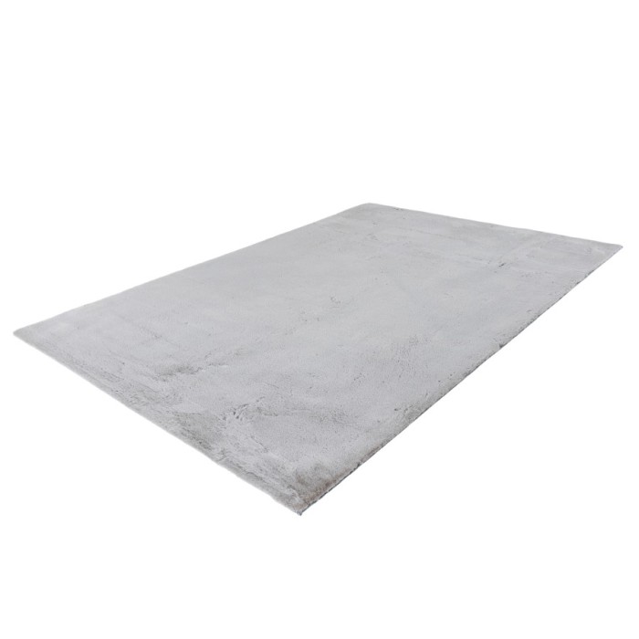 Tapis 110x60cm, design E005N coloris argent - Confort et élégance pour votre intérieur