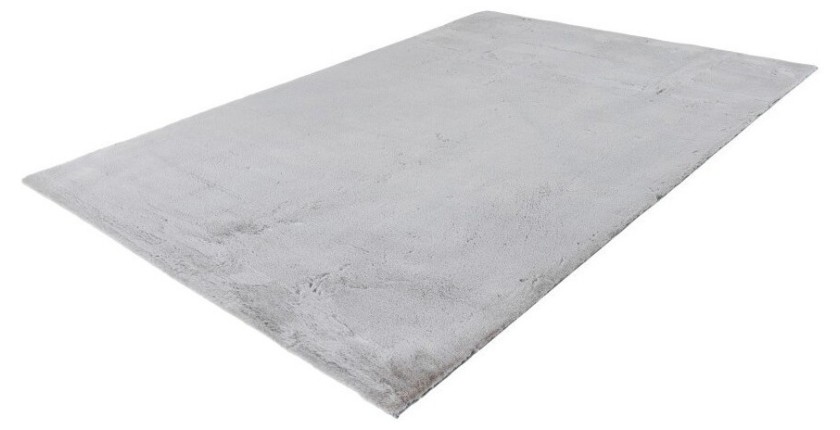 Tapis 110x60cm, design E005N coloris argent - Confort et élégance pour votre intérieur