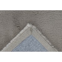 Tapis 110x60cm, design E005N coloris taupe - Confort et élégance pour votre intérieur