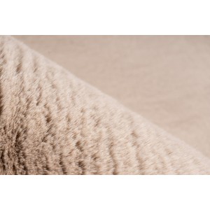 Tapis 150x80cm, design E009Y coloris beige - Confort et élégance pour votre intérieur