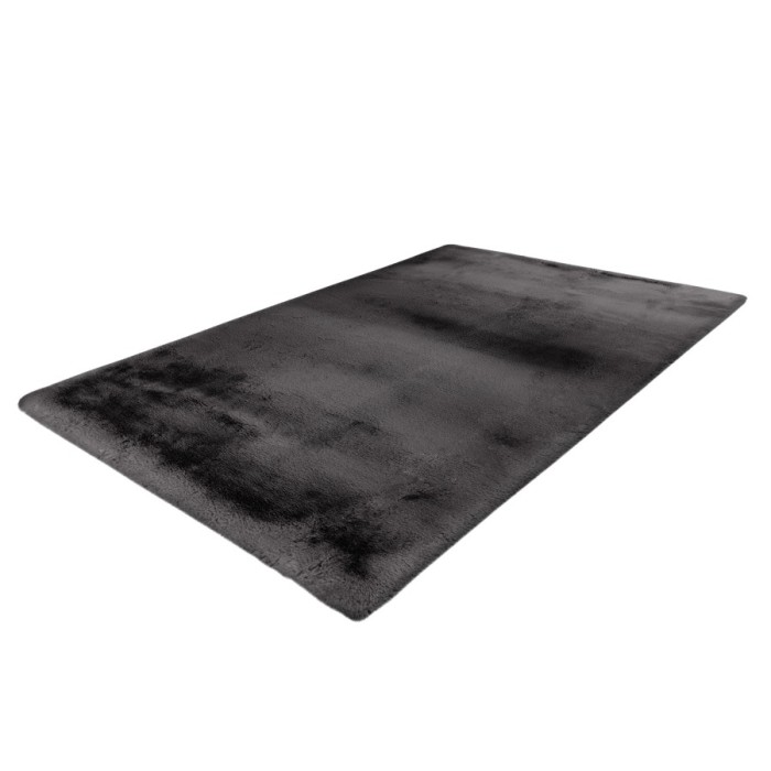 Tapis 150x80cm, design E009Y coloris graphite - Confort et élégance pour votre intérieur