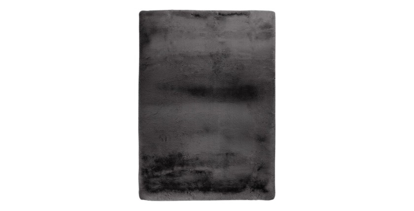 Tapis 150x80cm, design E009Y coloris graphite - Confort et élégance pour votre intérieur