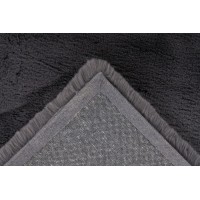 Tapis 230x160cm, design E009Y coloris graphite - Confort et élégance pour votre intérieur