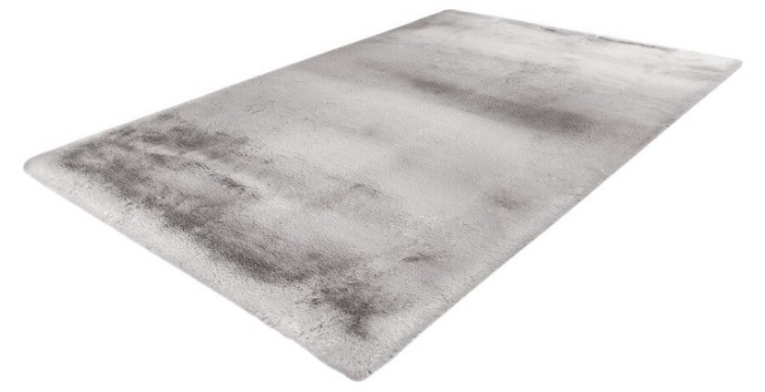 Tapis 150x80cm, design E009Y coloris argent - Confort et élégance pour votre intérieur