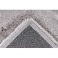 Tapis 170x120cm, design E009Y coloris argent - Confort et élégance pour votre intérieur