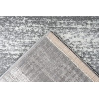 Tapis 170x120cm, design F005G coloris argent - Confort et élégance pour votre intérieur